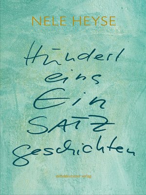cover image of Hunderteins EinSatzgeschichten